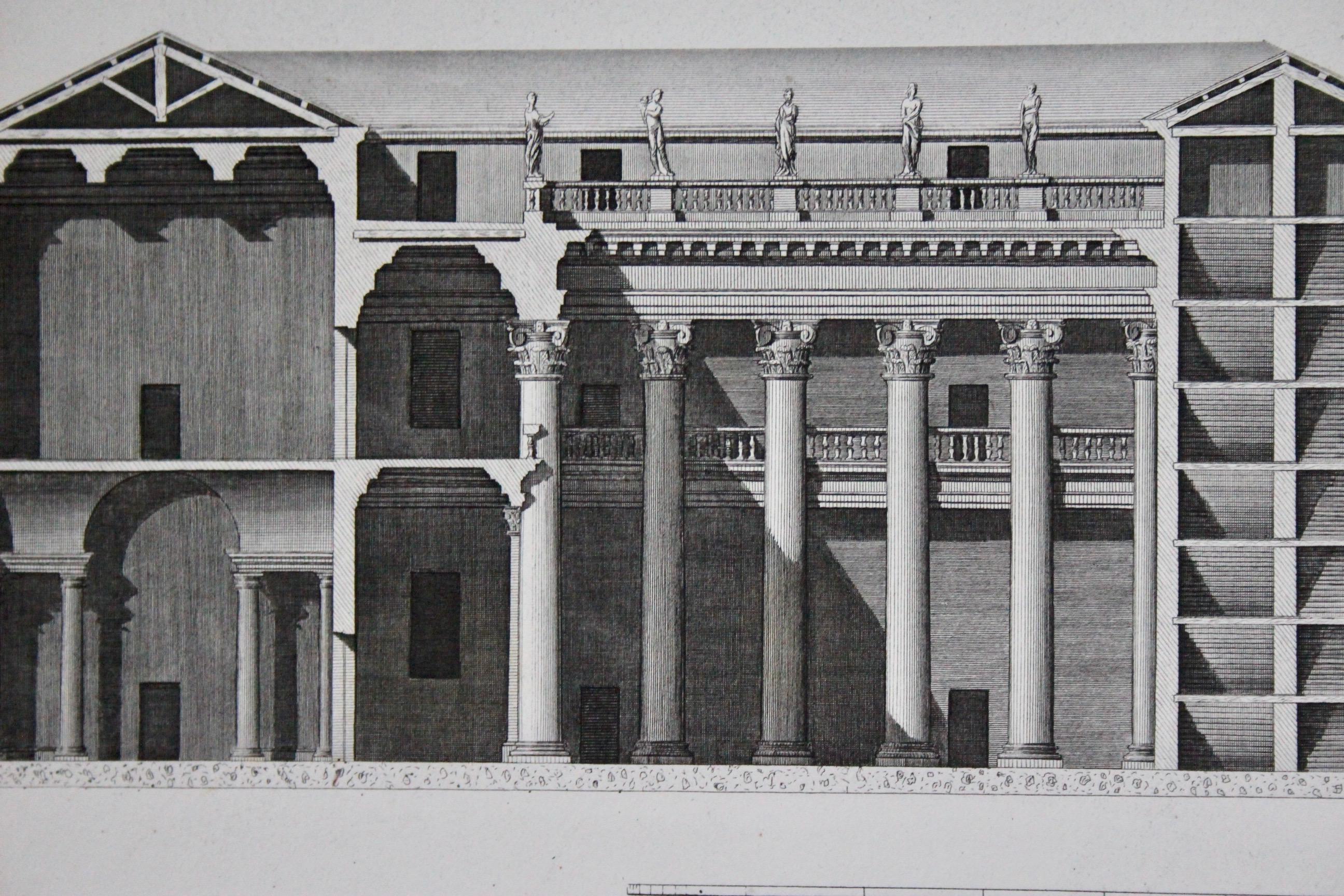 Grabado de Andrea Palladio en Bueno Estado en grand Lancy, CH