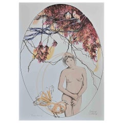 Vintage Spring - Hand-Colored Lithograph by A. Quarto - 1985