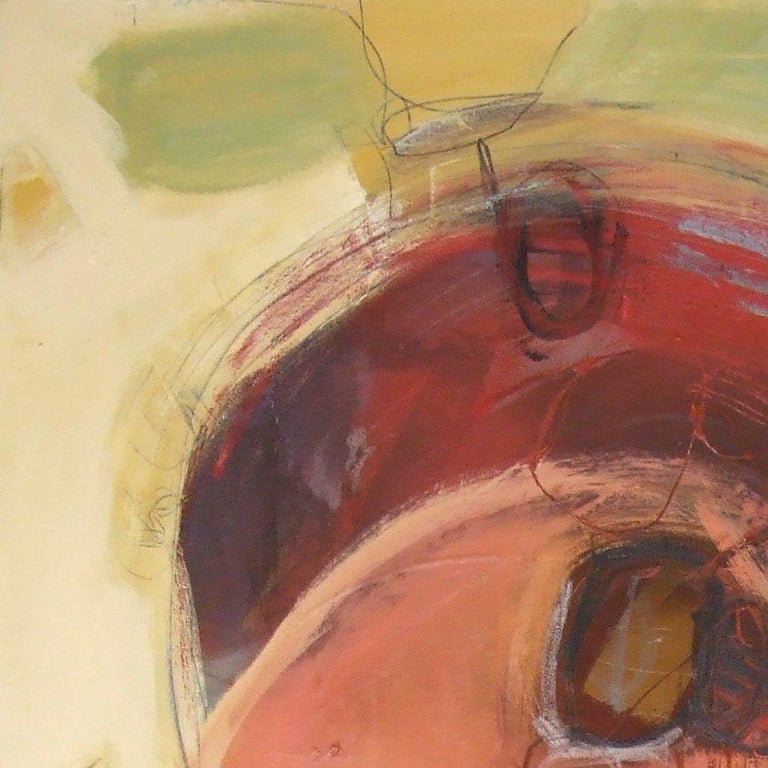 Andrea Rowbotham Reaching Summit, Mixed Media on Canvas For Sale at