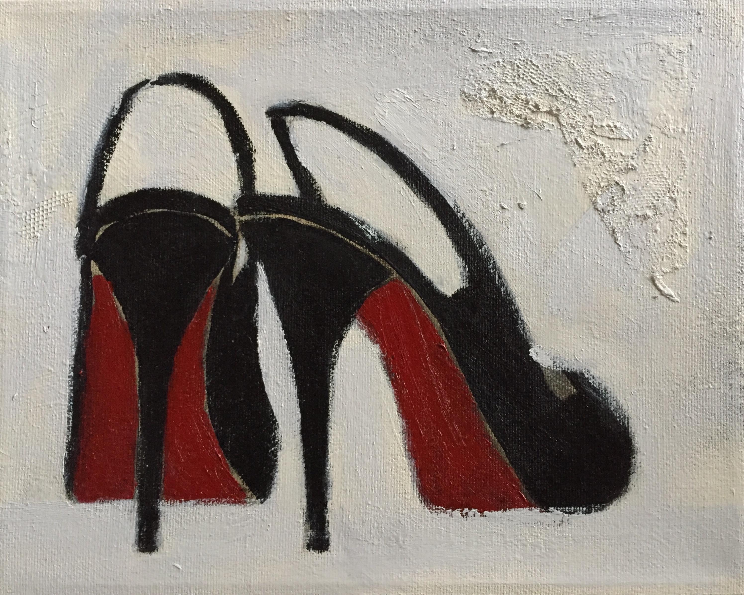 shoe paintings