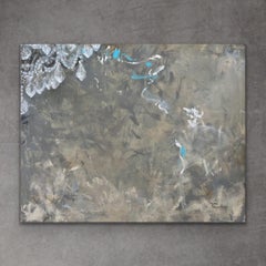 Éclairé -2 - 24"x30", peinture de lustre, impressionniste, abstraite 