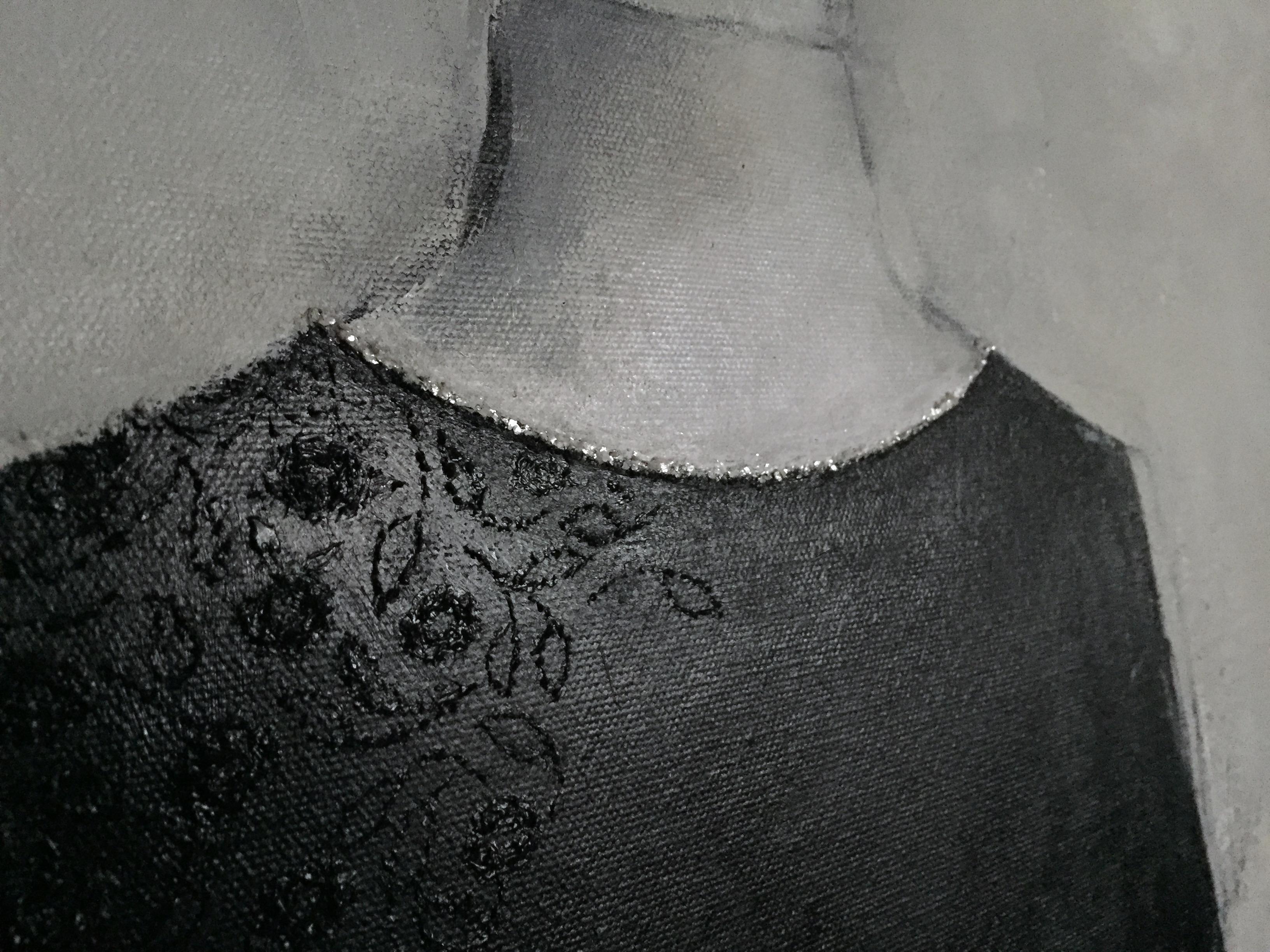 I Want To Be Like Grace Kelly (Dress 21) - Contemporary Art by Andrea Stajan-Ferkul