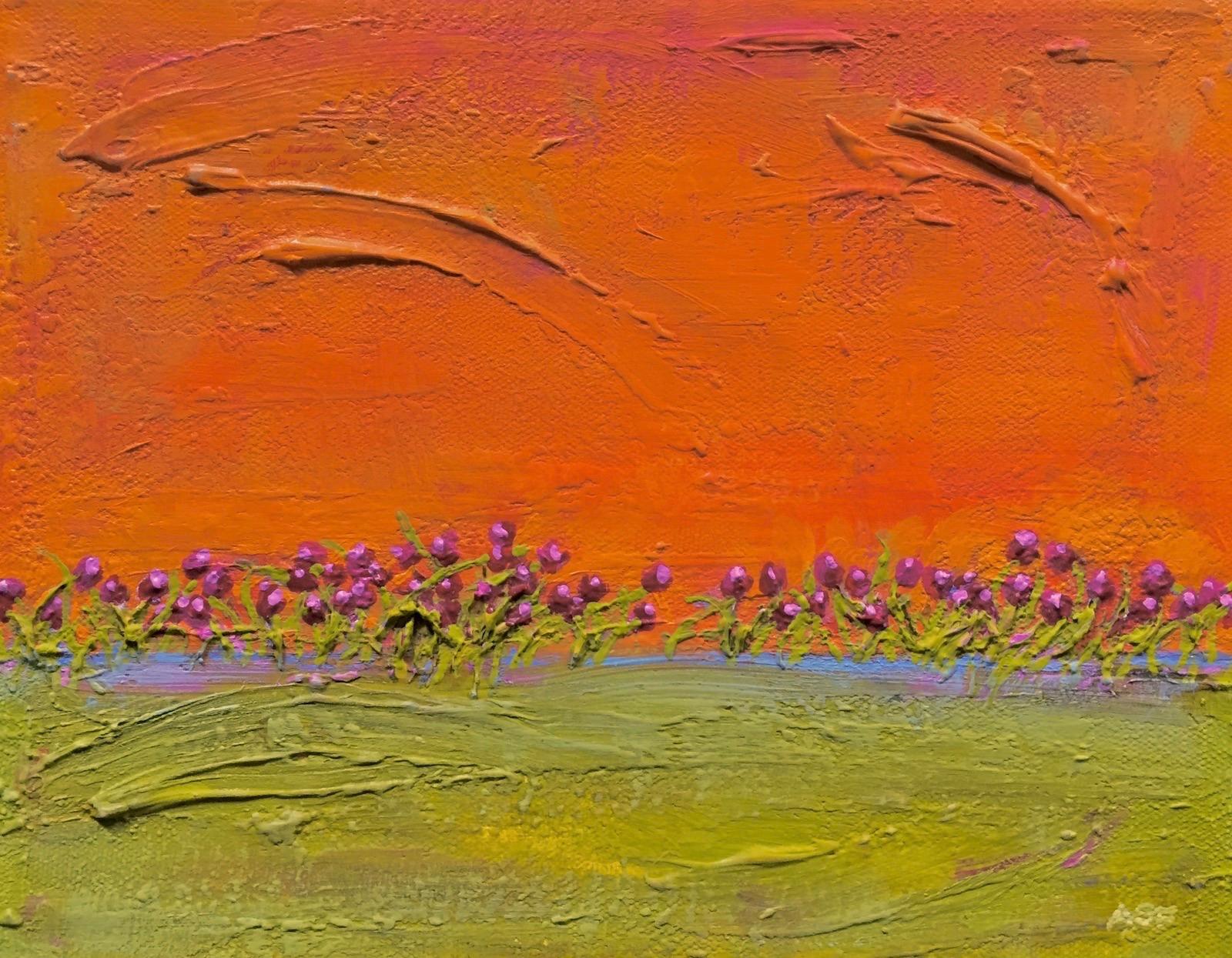 Andrea Stajan-Ferkul Landscape Painting - In Living Colour 3