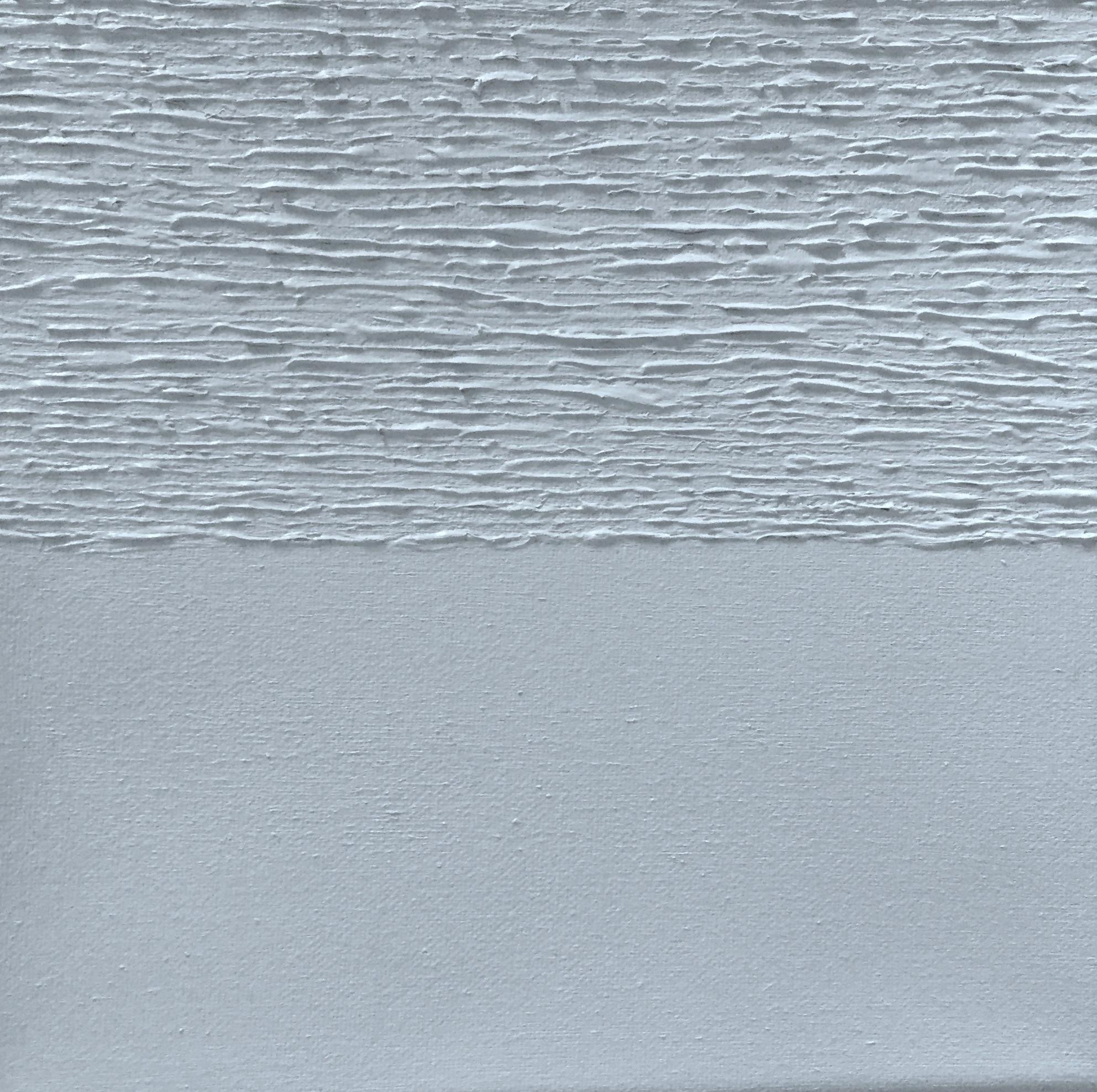 Just Blue - Pittura astratta minimale su tela 