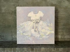 Little Dancer 1 &2, 8"x8", Two Paintings, Girls Art, Children, Ballet, Dance