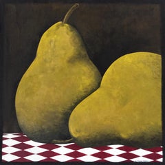 Pear Shape (30"x30" Still Life Painting)