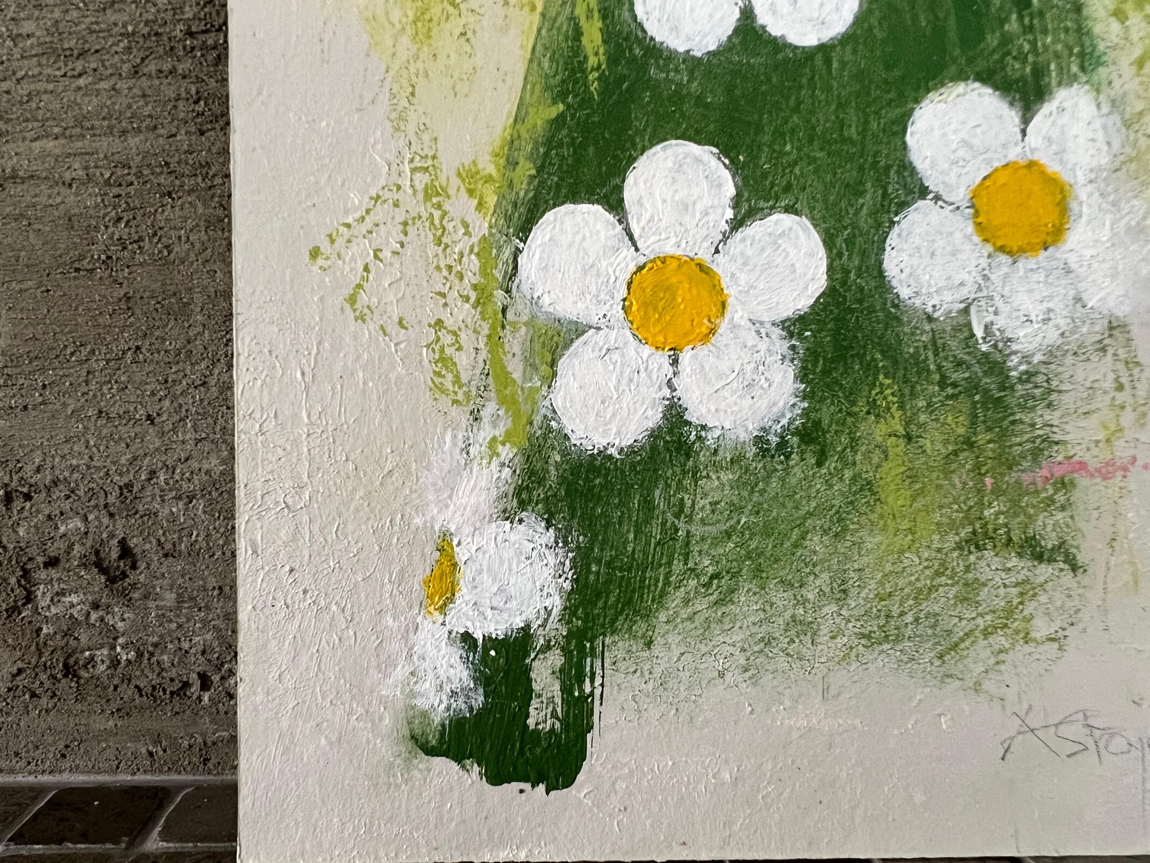 Robe d'été à fleurs vertes et blanches, 9