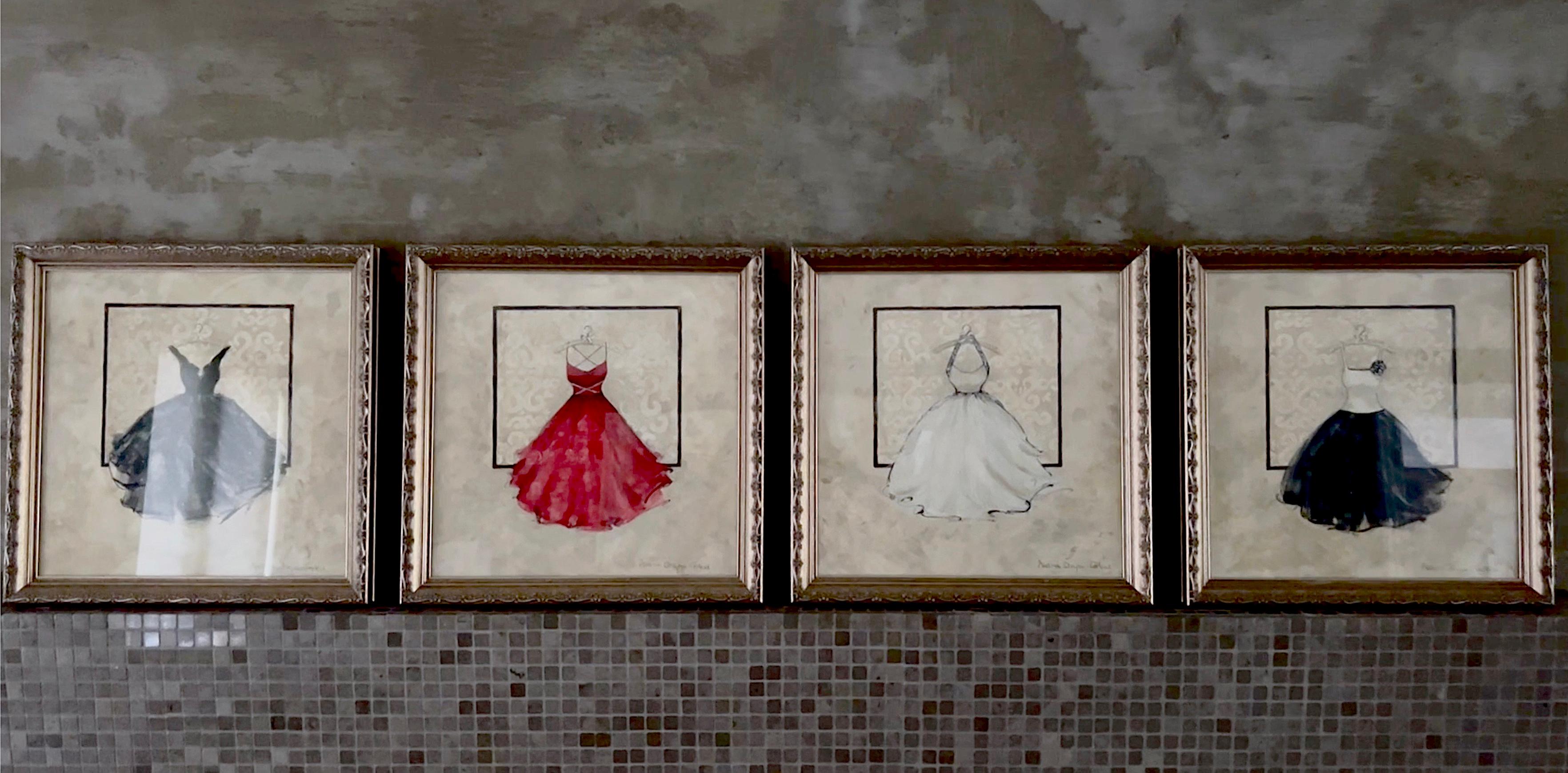 Take Me Dancing, Serie von 4 Original-Kunstwerken, 14