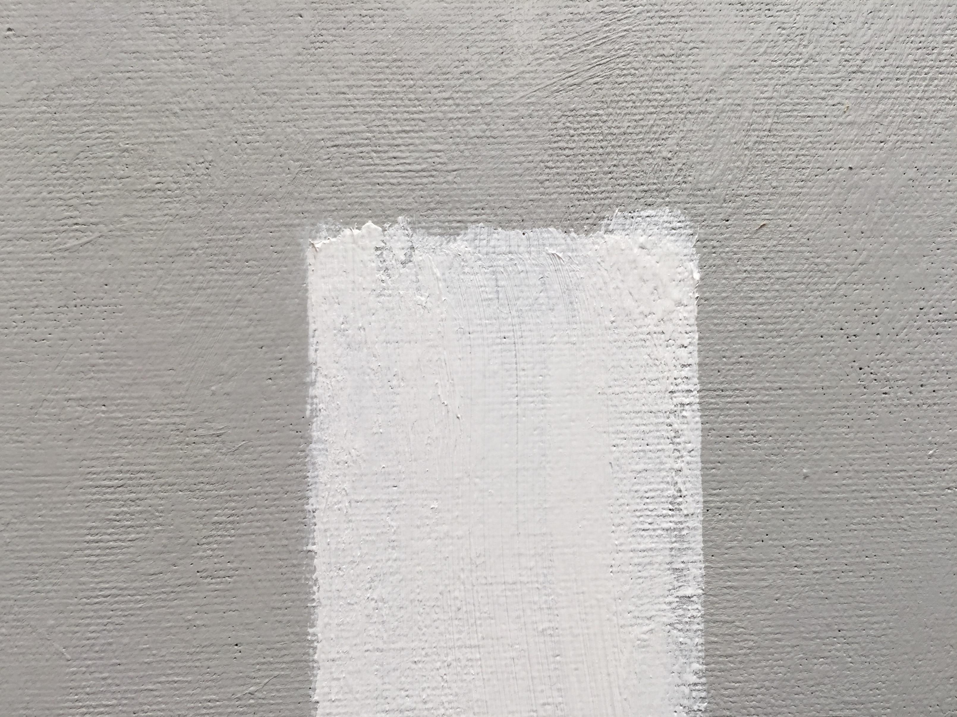 This Is Where I Draw The Line #4 (Grey, White, Minimal Abstract) For Sale 3