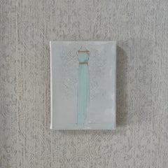 Blue Venetian - 6"x8", peinture originale, inspirée de Fortuny, mode figurative