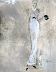 Colours Of The Night #1, 11"x14", Fashion Art Print, Figurative, Woman