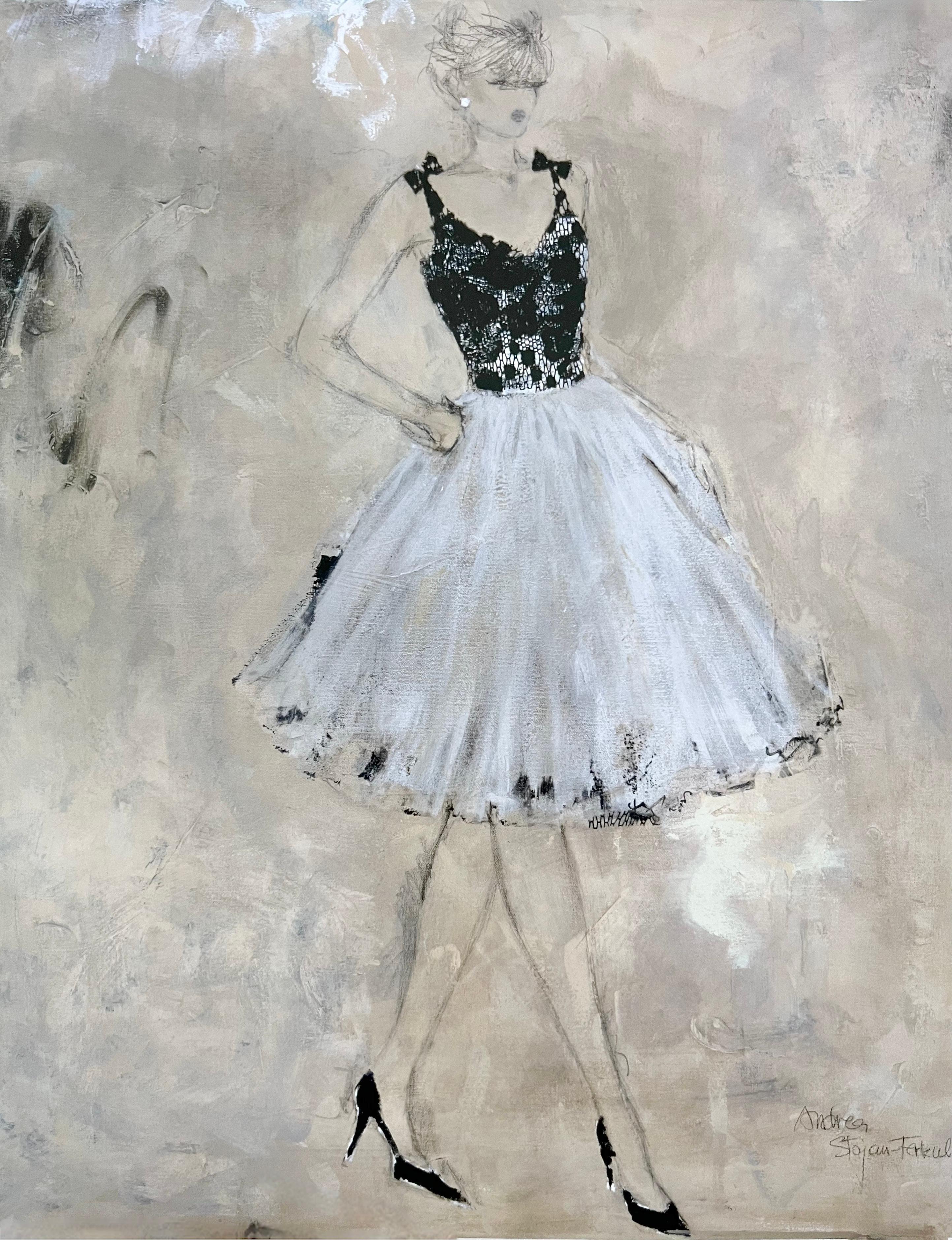 Colores de la Noche nº 1 + nº 2: Este par de impresiones artísticas figurativas sobre papel capturan la esencia del estilo atemporal. Un fondo neutro y atmosférico sugiere un ambiente nocturno. Personaliza tu espacio con estas impresiones artísticas