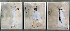 Colours Of The Night #1 #2 #3, Set Of 3 Art Prints, 11 "x14", Figurative, Women