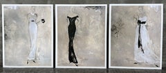I colori della notte (#1 #3 #4) - Set di 3 stampe d'arte, 11 "x14", Donne figurative