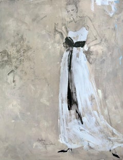 Colours Of The Night #3, 11"x14", Fashion Art Print, Figurative, Woman