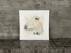 Ogni sera prima di andare a letto - 6 "x6", Stampa d'arte giclée, Cioccolato e burro d'arachidi