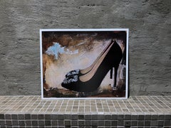 If The Shoe Fits #1 - 8 "x10", Impression d'art sur papier, chaussure à talon noir pour femme