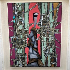 Andrea Stella, "Le Vie dell'Astratto", Mixed-Media on Canvas, 2000s