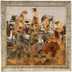 Tra le rovine etrusche - Andrea Stella- Pittura figurativa - Tecnica mista