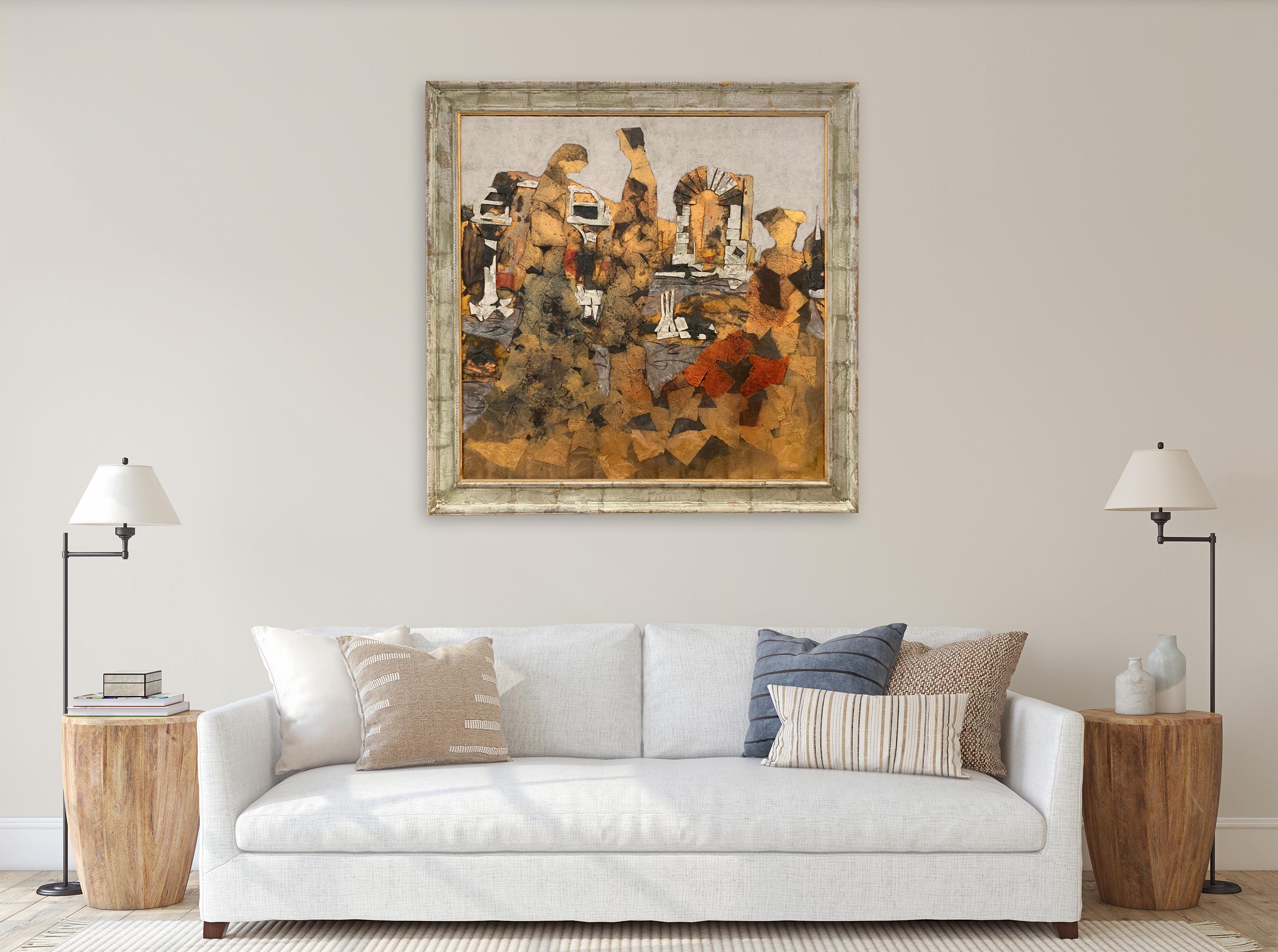 Among The Etruscan Ruins - Andrea Stella- Figurative Painting - Mixed Media For Sale 2