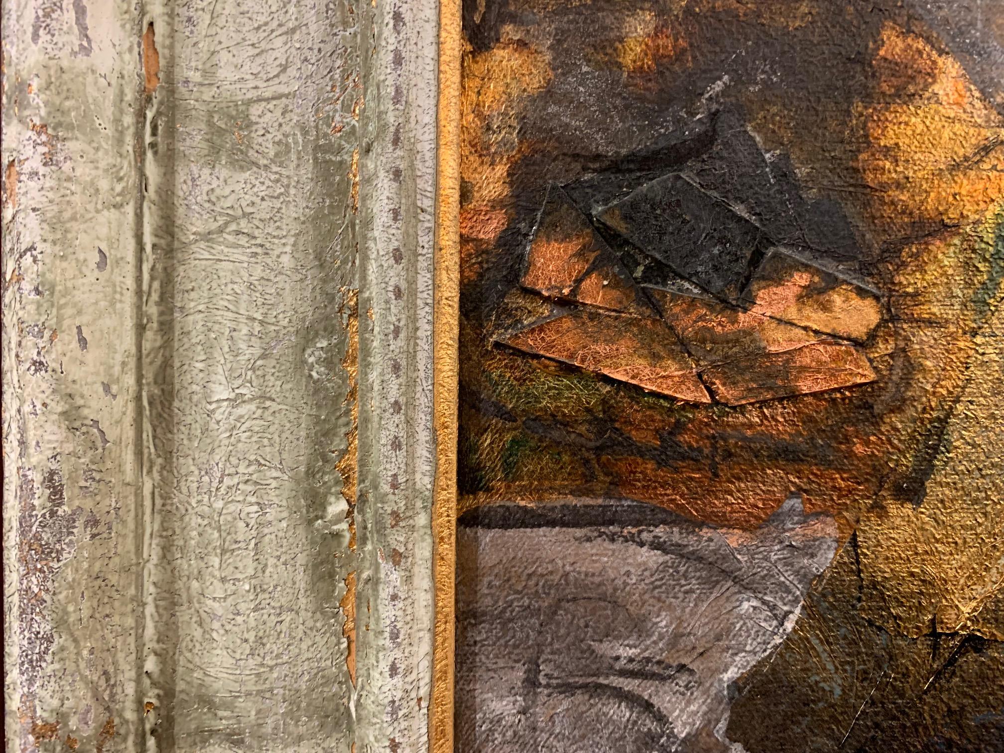 Among The Etruscan Ruins - Andrea Stella- Figurative Painting - Mixed Media For Sale 7