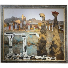 En La Vieja Venecia - Andrea Stella- Pintura Figurativa Abstracta-Medios Mixtos