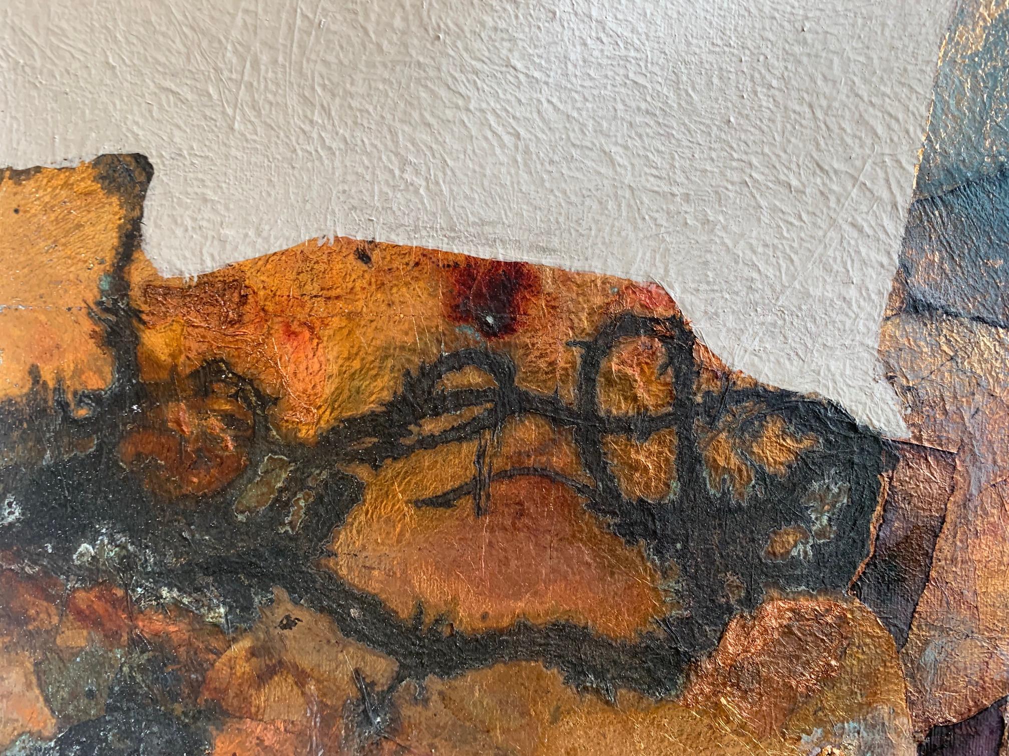 In The Toscana Seine - Andrea Stella- Pittura astratta figurativa-Mixed Media 3