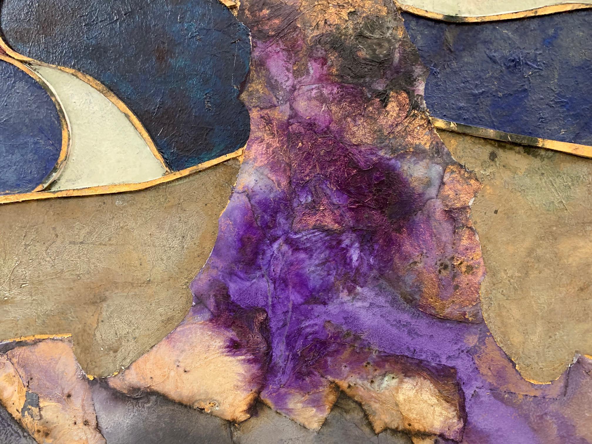 Party Of Colors -Andrea Stella -Figurative Abstract Painting -Mixed Media For Sale 3