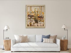 Il Carrello dei Sogni -Andrea Stella -Pittura astratta figurativa -Mediateca