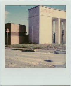 Campo Sportivo #3, Polaroid, Color Photography, Representations of Architecture