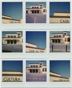 Casa Della Cultura, Polaroid, Mosaico, Fotografia a colori, Architettura