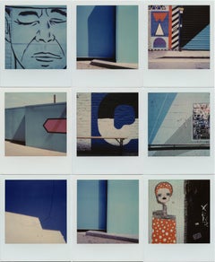London Blue, Snapshot Aesthetic, Color Photography, Polaroid, Mosaic