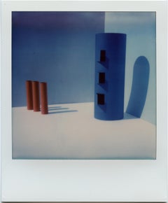 Used Red & Blue #1, Color Photography, Still Life, Interiors, Polaroid