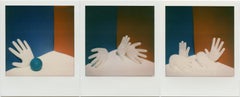 Trittico Rossoblu, 2015, Polaroid, Mosaico, Fotografia a colori, Still-life