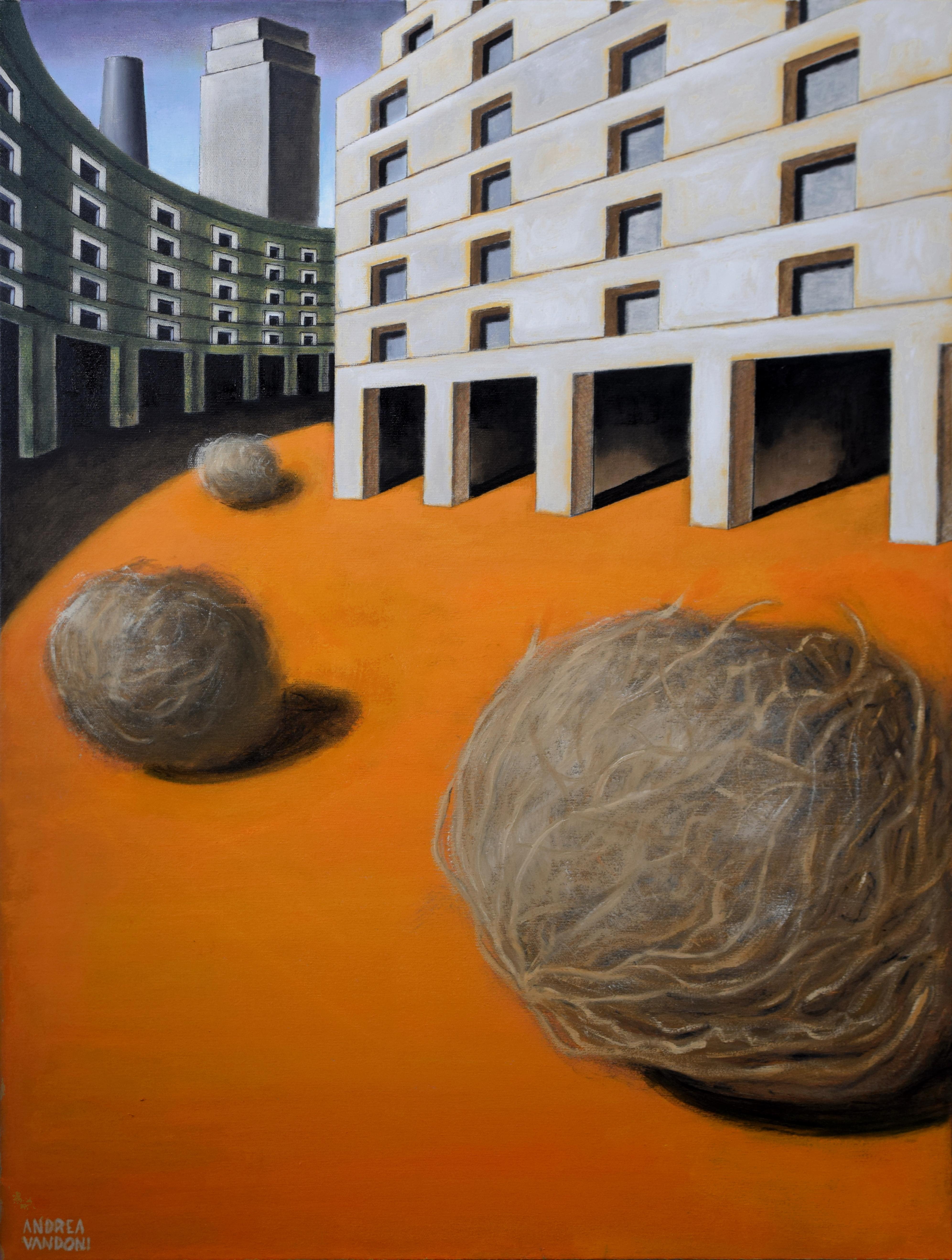 Olio su tela 

Andrea Vandoni è un artista italiano nato nel 1972 che vive e lavora a Novara. L'artista ha studiato e si è formata presso la Scuola degli Archeologi e la Scuola del Nudo dell'Academy Arts di Brera a Milano, Italia. La sua ricerca e