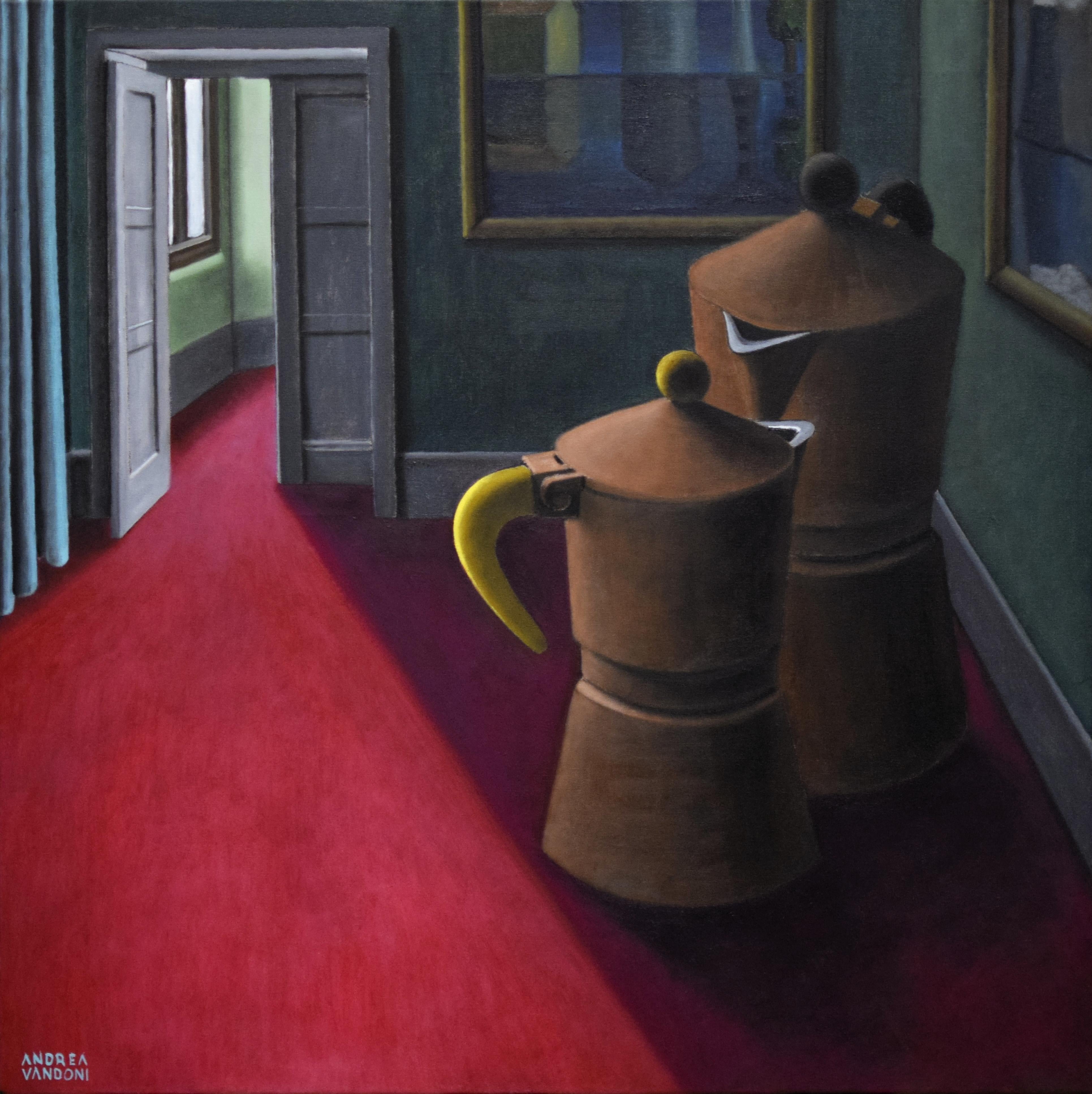 Olio su tela 

Andrea Vandoni è un artista italiano nato nel 1972 che vive e lavora a Novara. L'artista ha studiato e si è formata presso la Scuola degli Archeologi e la Scuola del Nudo dell'Academy Arts di Brera a Milano, Italia. La sua ricerca e