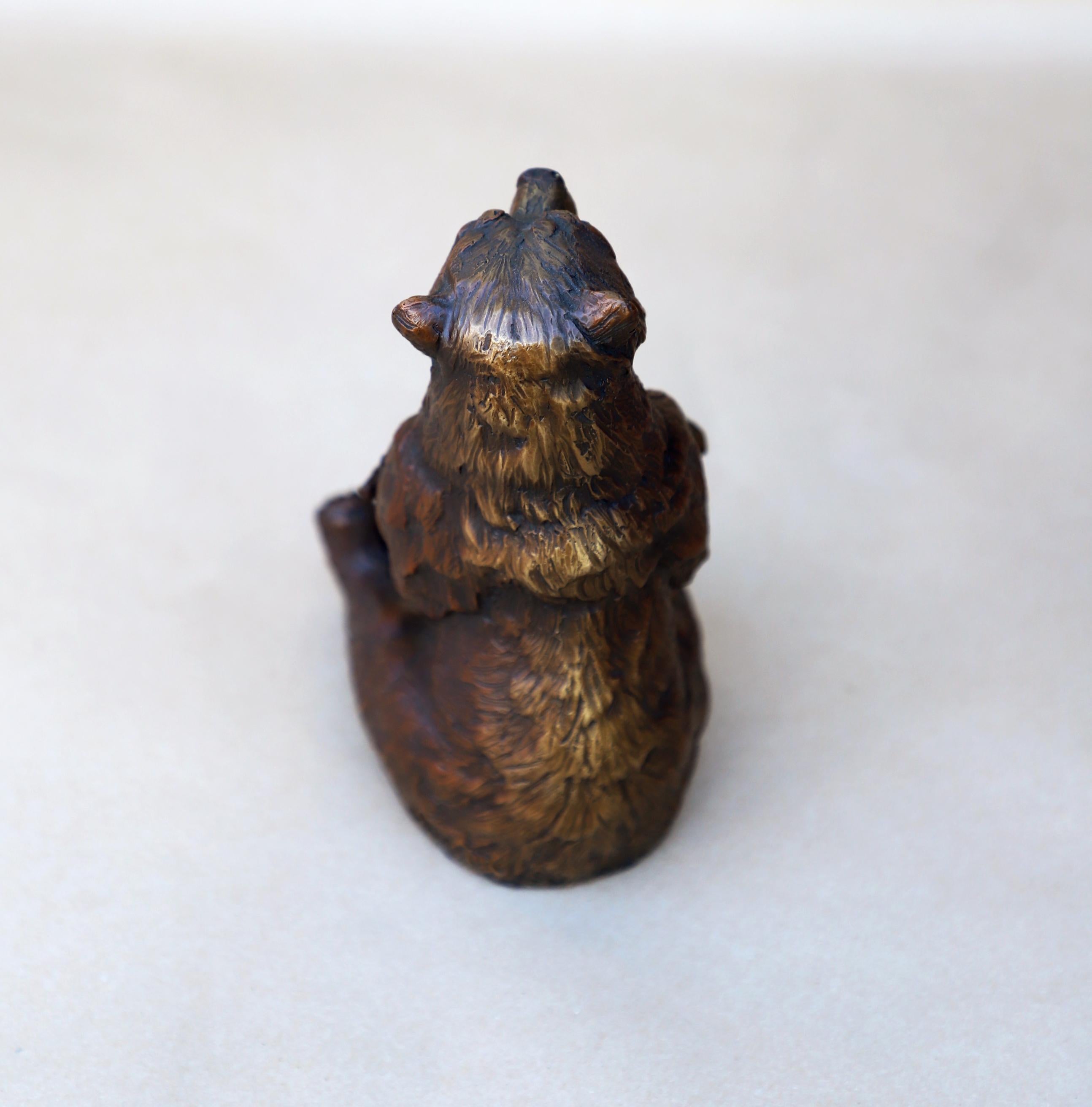 A pescar - Sculpture Realista de Andrea Wilkinson