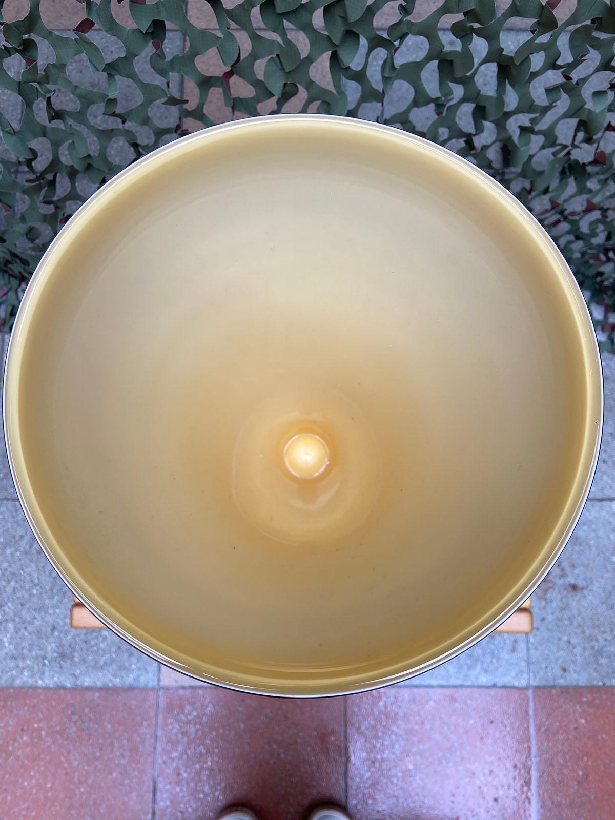 Italian Andrea Zilio, Yellow Vase