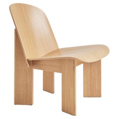 Silla Chisel Lounge Andreas Bergsaker - Roble lacado para Hay