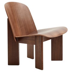 Andreas Bergsaker Silla Chisel Lounge - Nogal Lacado para Hay