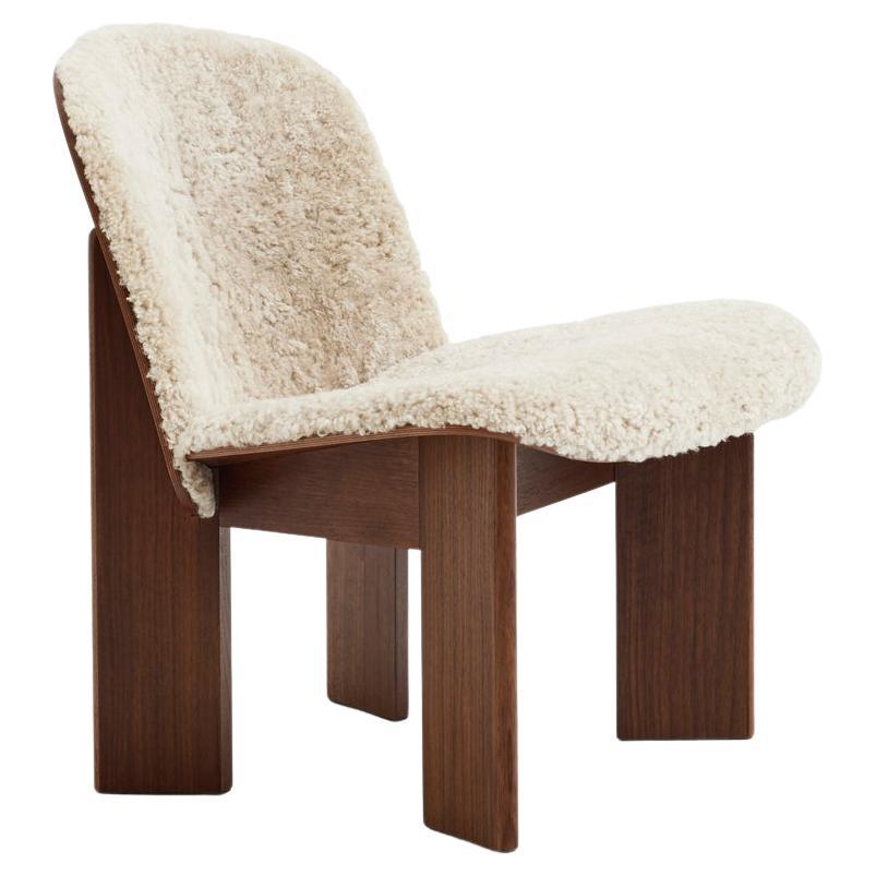 Andreas Bergsaker Chisel Loungesessel-Schaffell Mohawi 21/Loungesessel aus Nussbaumholz-Hay