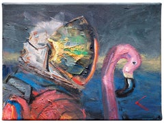 "Team" (2024) By Andreas Claussen, Original Oil Painting on Canvas