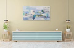 Au bord de la Seine (Abstract Painting)