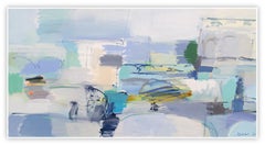 Au bord de la Seine (Abstract Painting)