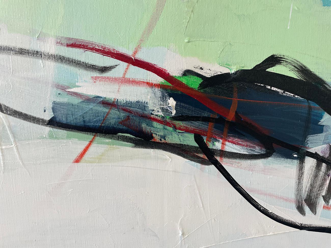 Flow (Abstract Painting) For Sale 5