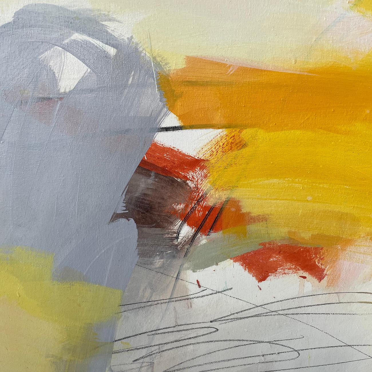 Sonnenbogen (Pittura astratta) - Painting Astratto di Andreas Durrer