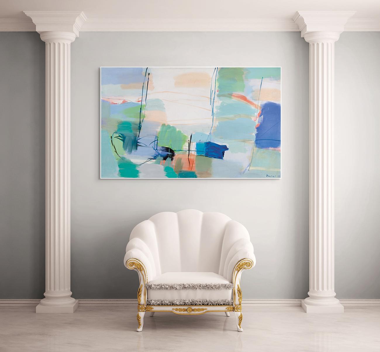 Überwölbt (Abstract Painting) For Sale 1
