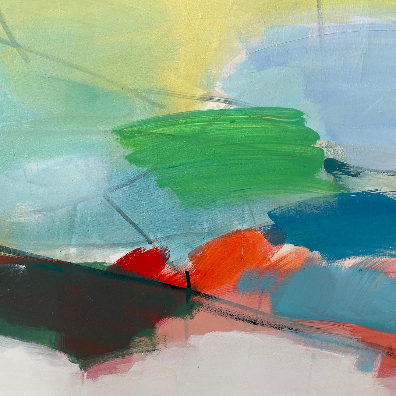 Wolkenlücken (Abstract Painting) For Sale 3