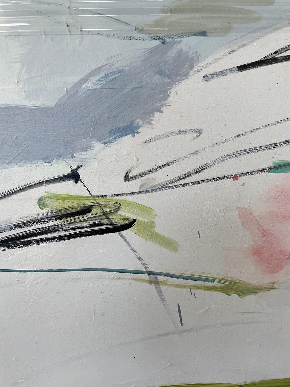 Zwischen Himmel und Erde (Abstract Painting) For Sale 5