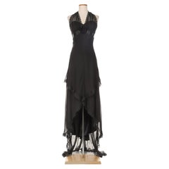 Andrea's Fashion Vintage-Abendkleid mit Trägern